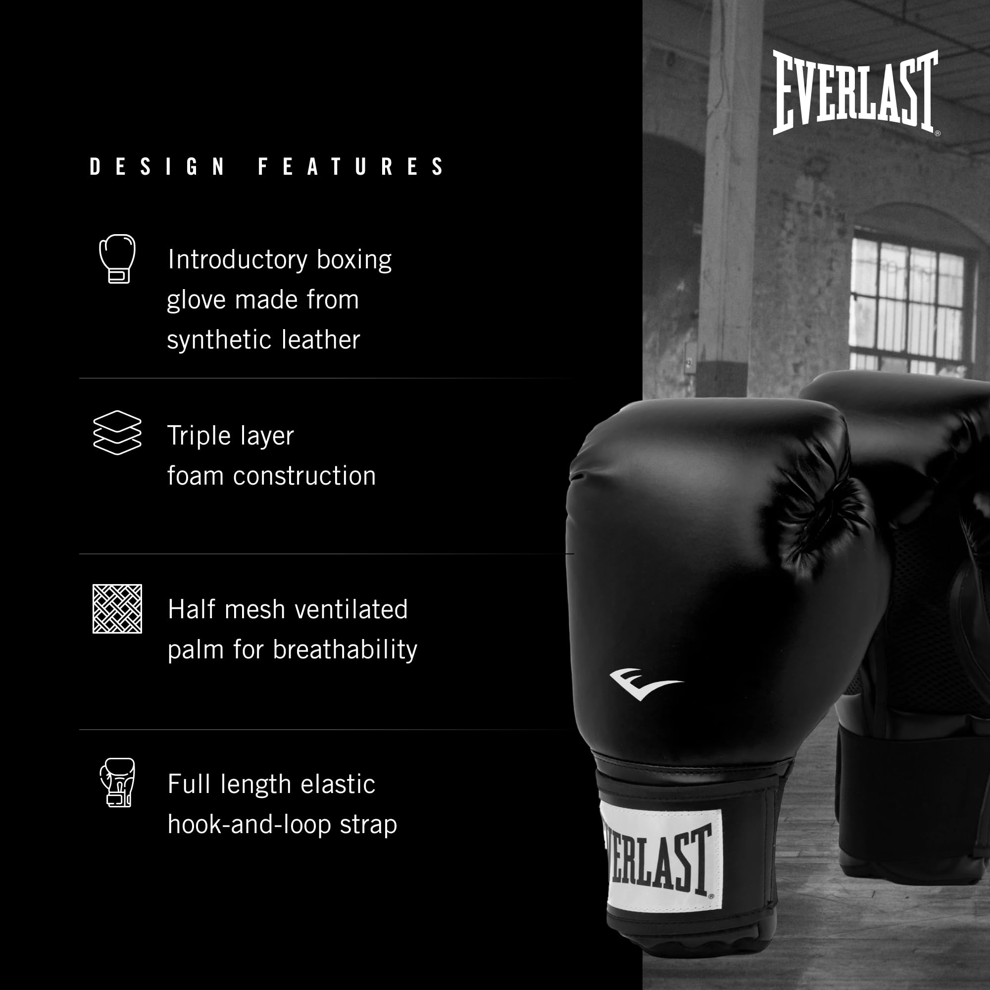 Everlast Pro Style Boxing Gloves – Premium Synthetic Leather